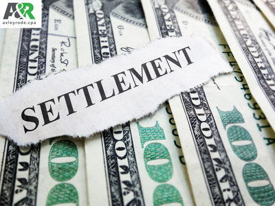 When is money awarded in a lawsuit or settlement considered tax-free?